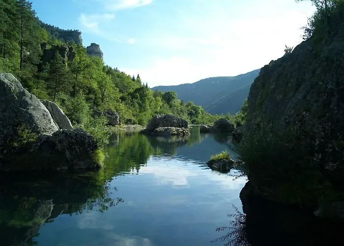 Eco-responsable Exceptionnel Pour 6 Ou 8 Personnes Secteur Gorges Du Tarn Casa de Férias