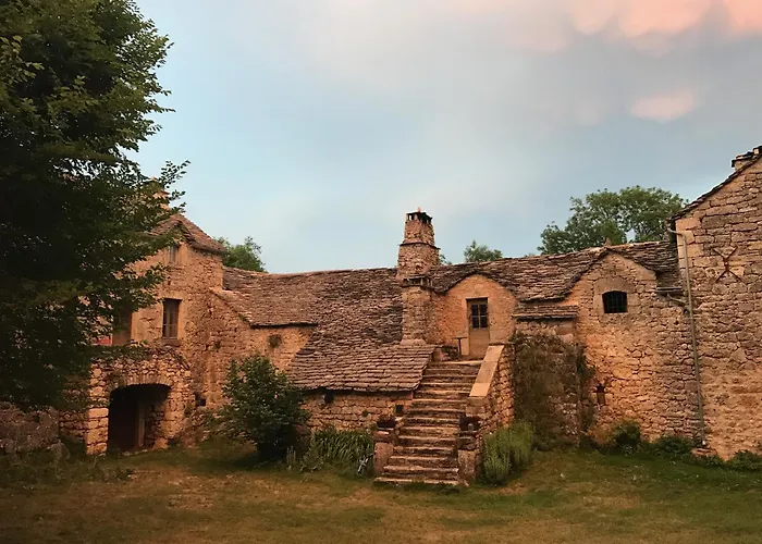 Eco-responsable Exceptionnel Pour 6 Ou 8 Personnes Secteur Gorges Du Tarn Casa de Férias Le Recoux